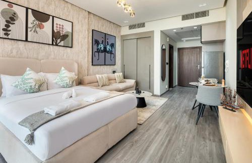 Dubai Apartment | Trendy Studio Apartment In Binghatti Crystals