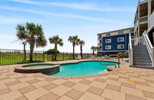 North Myrtle Beach House | Tropical Dunes II - Cherry Grove Oceanfront home w Pool and Elevator