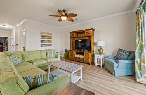 North Myrtle Beach House | Tropical Dunes II - Cherry Grove Oceanfront home w Pool and Elevator