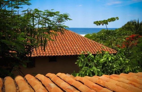 Troncones Apartment | Tropical Treehouse loft with 360° mountain, jungle & beach views, & sandy beach