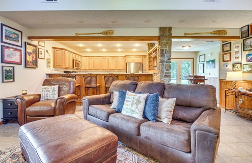 Lone Rock House | 'TroutFest' Riverfront Norfork Home, Great Fishing