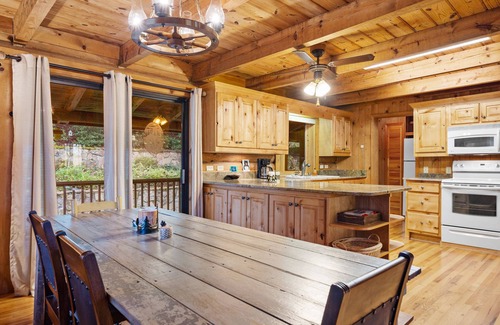 Rabun Gap House | True Log Cabin - High in mtns - Surrounded by trees and privacy - Best location!