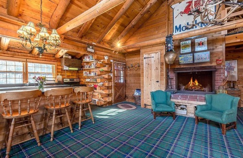 West Dover Cabin | True Vermont Log Cabin Home at Mount Snow