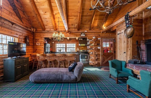 West Dover Cabin | True Vermont Log Cabin Home at Mount Snow
