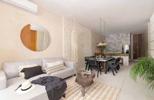 Zama Apartment | Tulum 3BR Stylish Stay Near Beach, Ruins & Shops