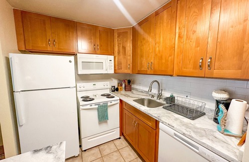 Kahuku Condo | Turtle Bay Creek view - 1Bed 2Bath Kuilima Condo - Sleeps 4