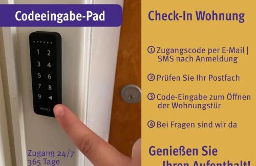 Am Wasserturm Apartment | TuS-FeWo#01 - 3 Zimmer Familienwohnung mit WLAN & Netflix