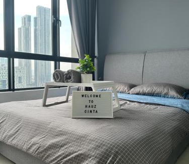 Central District Apartment | Twin Tower 3BR 6Pax 2min walk to Ciq by Hauz Cinta