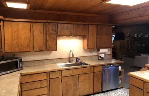 Irons Cabin | Two Lakes Lodge - Large Cozy Cabin on 2 Lakes with Private Beach and 10 acres!