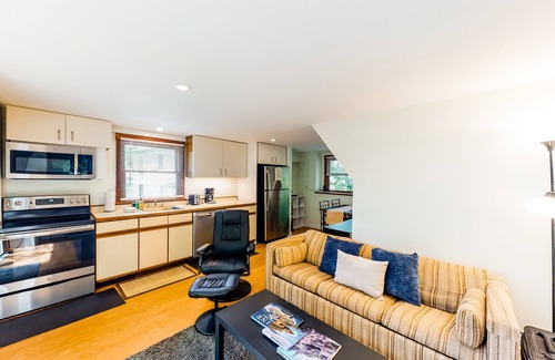 Seal Harbor Cottage | Two-Level Unit w/Patio, Deck, Firepit, Private Washer/Dryer, and Free WiFi