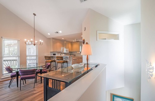 Tybee Island House | Tybee Island townhome w/ocean views, screened porch & next to the Post Theater