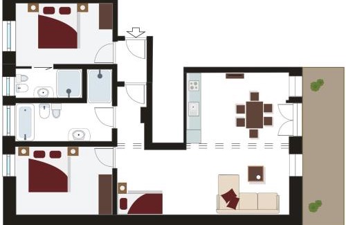 Nova Levante Apartment | Tyrol Living & Cafe