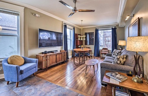 Southmoreland Apartment | Unique Kansas City Apartment about 3 Mi to Downtown!