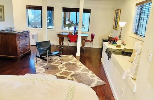 Nicasio House | Unique private access studio with outdoor spa in paradise.