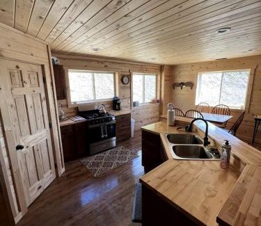 Cameron House | Unique Rustic Barn Retreat with Game Room near Yellowstone in Ennis, Montana