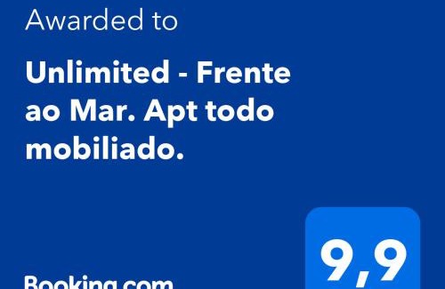 Pompeia Apartment | Unlimited - Frente ao Mar. Apt todo mobiliado.