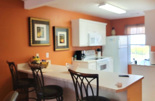 St. Andrews House | Unplug and Enjoy a cozy home with a backyard patio, grill, and free Wi-Fi.
