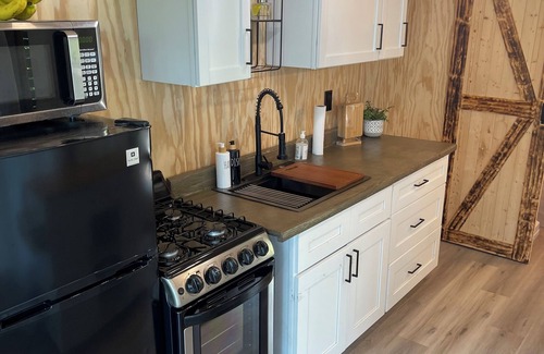 Odessa Cabin | Unplug and unwind in this charming loft cabin nestled on the water’s edge.