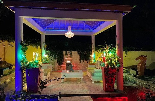 Urbanizacion Tavarez Villa | Unwind in Sumptuous 11BR/11BA Villa with Adult Play Zones, Pool, Gym!