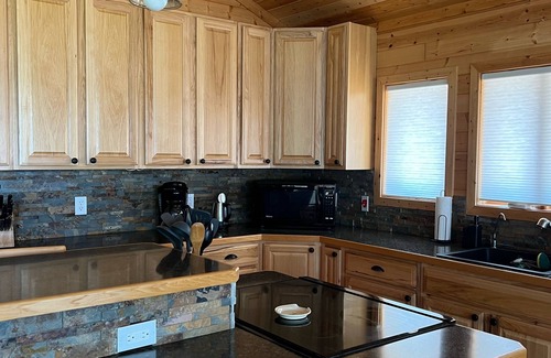 Minong Ski Chalet | Up north Lake Cabin with 2 King beds on 9 acres