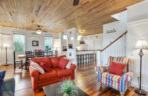 Beachwalk House | Updated and upgraded! Ceiling fans in all bedrooms, WiFi, and hammock!