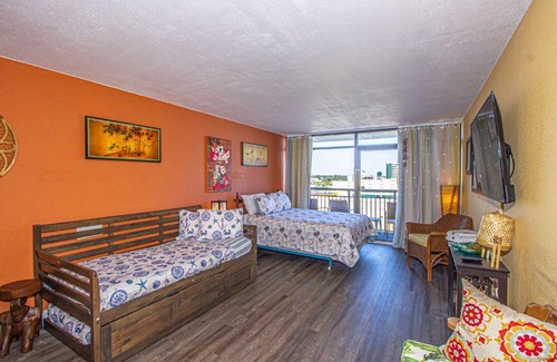 Myrtle Beach Apartment | Updated South Asian Inspired Ocean View Condo Landmark Resort 811