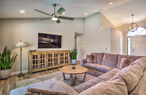 South Harrison House | Updated Tucson Home with Pool, Grill, Mtn Views