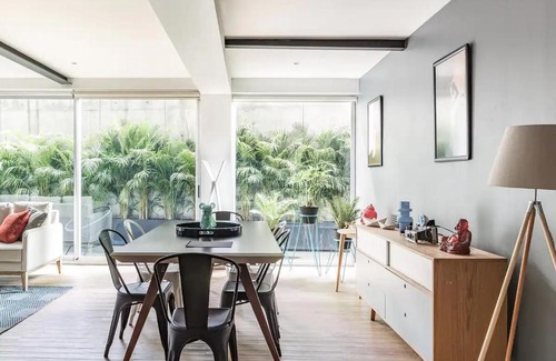 Miguel Hidalgo Apartment | Uppermost 3BR, Gym, Roofgarden. Socrates