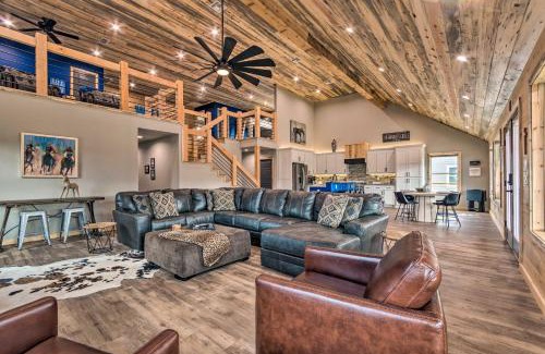 Glenwood House | Upscale Riverfront Home with Beach and Fire Pit!