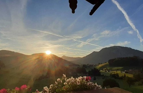 Ruhpolding Apartment | Vacation apartment Alpenpanorama, 68sqm, with balcony, kitchenette, WLAN