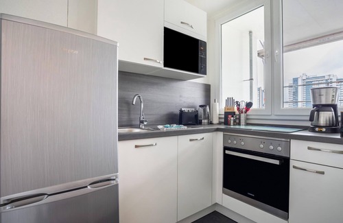 Mitte-Sud Apartment | Vacation Apartment "Ferienwohnung Ausblick" in the city center of Bremerhaven