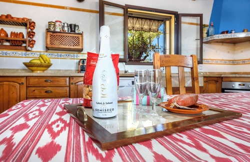 Inca House | Vacation Home Sa Sort with Mountain View, Pool, Terrace & Barbecue