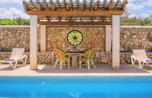 Sencelles House | Vacation Home "Son Real" with Mountain View, Pool, Wi-Fi, Terrace & Garden