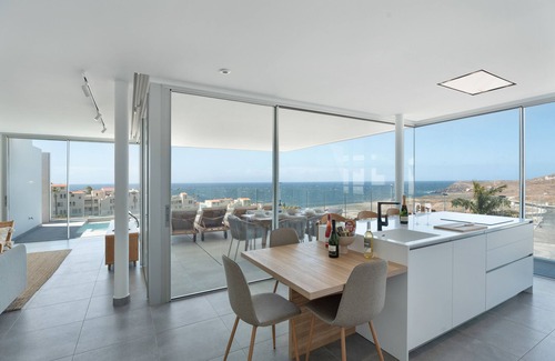 Callao Salvaje Villa | Vacation Villa 'Callao Sunset View' with Sea View, Wi-Fi and Air Conditioning