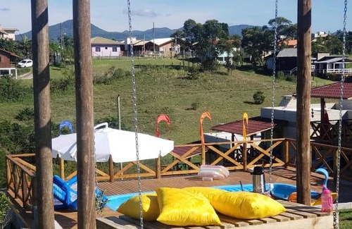 Praia do Rosa House | Vale da Lua Casa Praia do Rosa com piscina