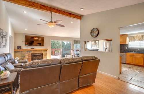 Vallejo House | Vallejo Home w/Spacious Deck, Hot Tub & Views