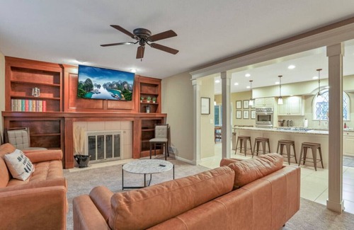 Lancaster Villa | Valley View Villa: Indoor pool, Basketball court, and theater room