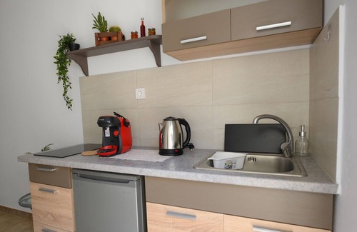 Panormos Apartment | Verano V6 (up to 2 guests) - Cozy apartment 2 minutes (200m) to the beach