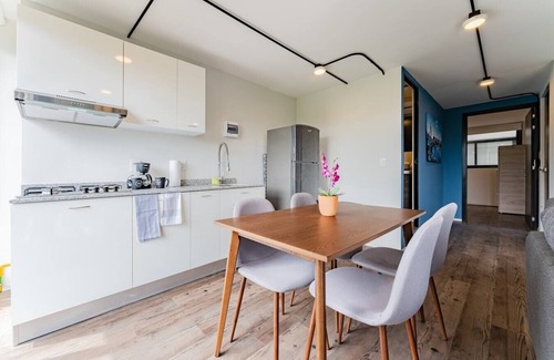 Xochimilco Apartment | VH | Fancy Apt 2 BR | Wifi + Gym and Rooftop | 282