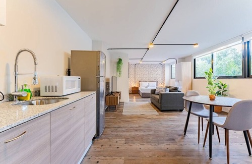 Xochimilco Apartment | VH | Minimalist Loft + Washing Room and Gym | 258