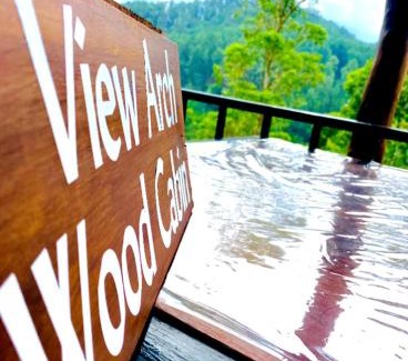 Ella Hotel | View arch wood cabin