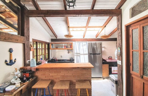 Guaeca House | VILA GUAECÁ - 5 SUITES WITH POOL | Cond. Pé na Areia| WONDERFUL