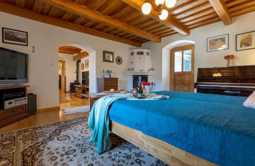 Banska Stiavnica Villa | Villa Amalia, centrum Banska Stiavnica, parkovanie pre 2 auta, velka zahrada s krbom, cela Villa Amalia pre 14 osob alebo samostatne nezavisle prve podlazie Villa AMA pre 6 osob alebo samostatne nezavisle podkrovie Villa LIA pre 8 osob,prístup cez PIN-kód