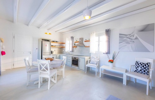 Drios House | Villa Areti in Punda Beach with view, private pool and Jacuzzi