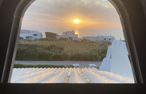 Ciutadella de Menorca Villa | Villa Carina - family villa with heated pool and sea view