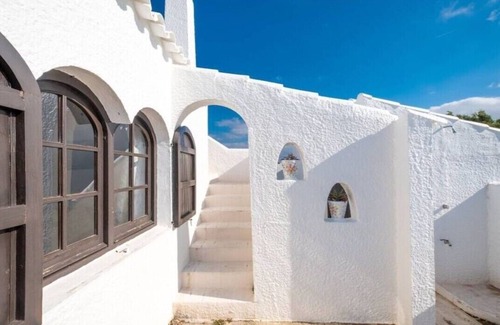 Ciutadella de Menorca Villa | Villa Carina - family villa with heated pool and sea view