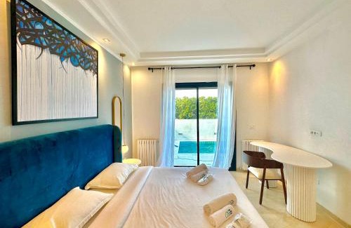 La Marsa House | Villa Corniche vue mer et piscine chauffée