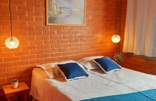 Conceicao do Ibitipoca Ski Chalet | Villa da Serra Ibitipoca chalé família - 700m do centrinho