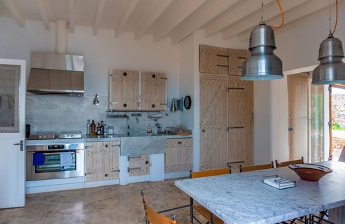 Ftelia Villa | Villa Ester with Heated Pool & Hot Tub