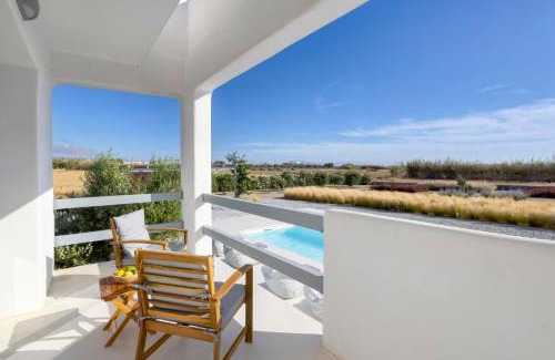 Naxos Villa | Villa Fryni, private pool & seaview by Naxos Dunes